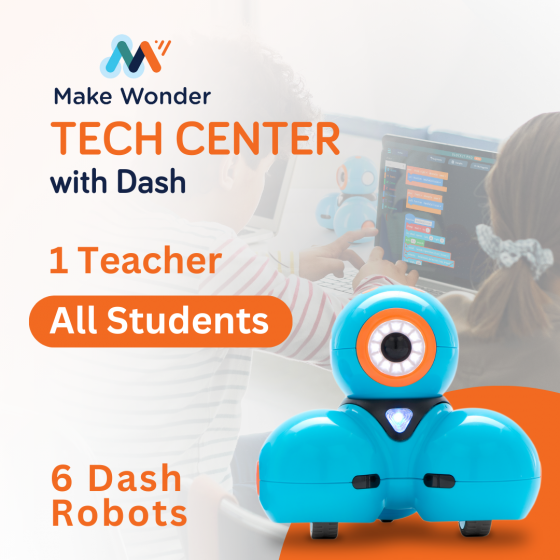 Wonder Workshop Dash & Dot Robot Wonder Pack Coding Robot for Kids