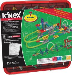 K'NEX Education Intro To Simple Machines Wheels, Axles, & Inclined Planes Set