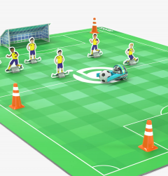 Ozobot Challenge Mat: Ultimate Soccer
