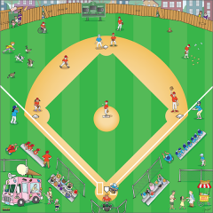Terrapin Baseball Mat