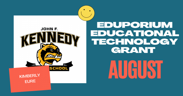 Our EdTech Grant For August Has Been Handed Out!