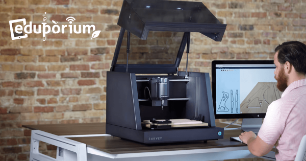 Transform Ideas Into 3D Objects With The Carvey CNC Machine