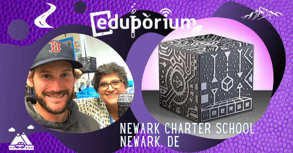 Our 7th Merge Cube Donation: Newark Charter School (DE)