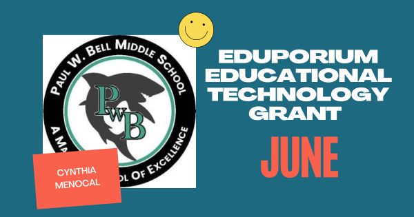 Our Technology Grant For June Goes To Cynthia Menocal