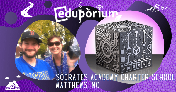 The Sixth Merge Cube Donation At The Socrates Academy