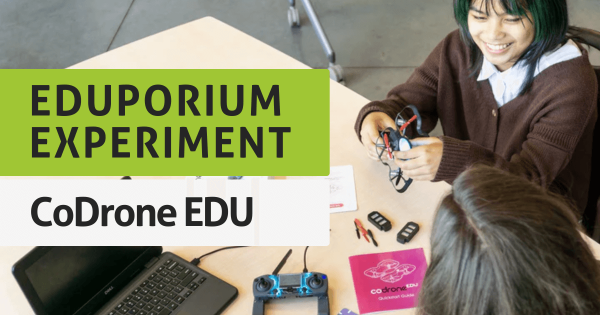 Eduporium Experiment | How To Pair, Code, and Fly CoDrone EDU