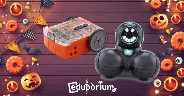 Some Halloween STEM—Plus The Edison And Cue Robots