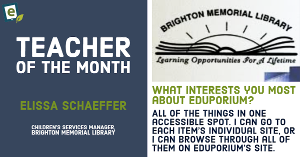 Eduporium Featured Educator: Elissa Schaeffer