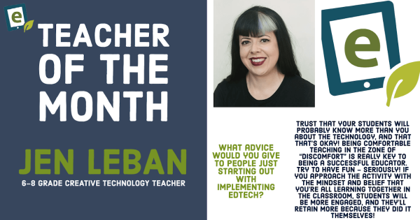 Eduporium Featured Educator: Jen Leban