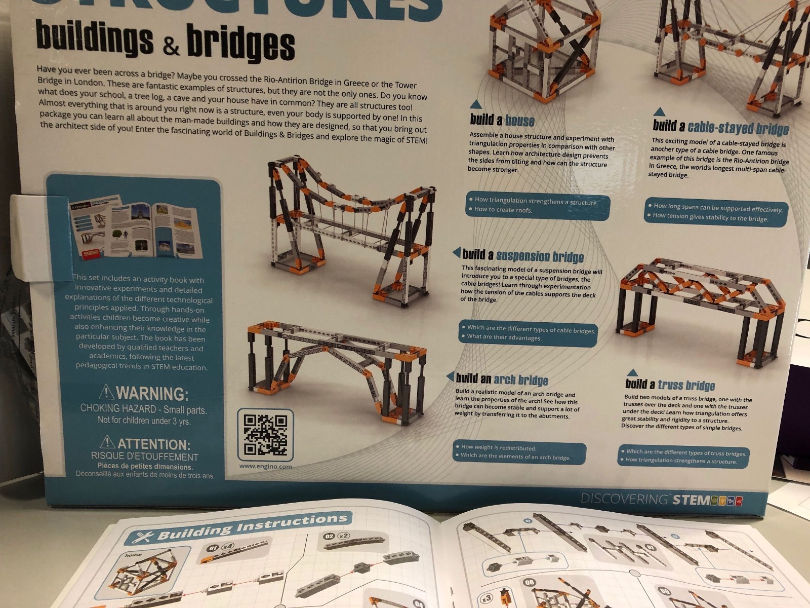 engino structures & bridges kit