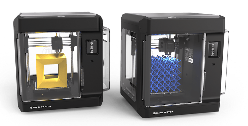 makerbot sketch 3d printers