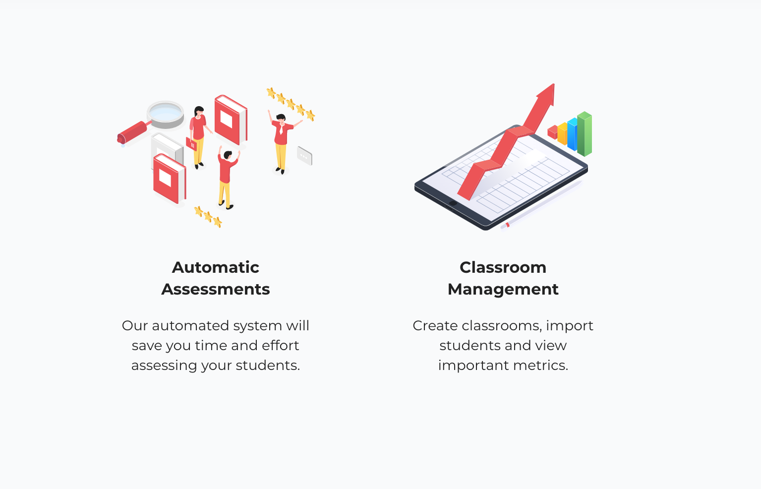 robotify classroom management and assessment interface