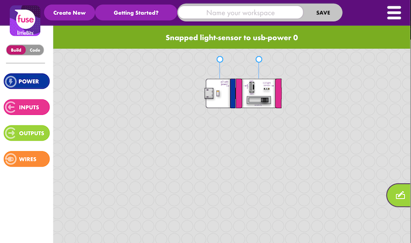 an example of a littlebits program