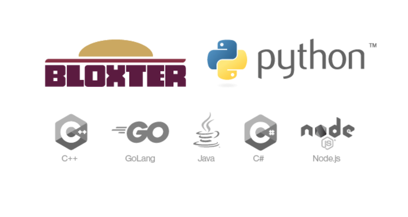 bloxter and python coding for the gopigo robot