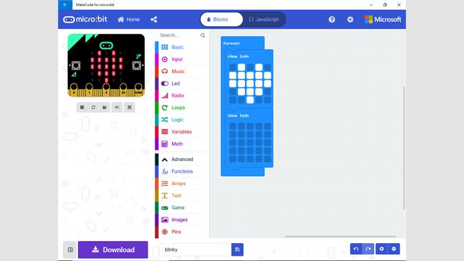 coding with the micro:bit and makecode at a camp
