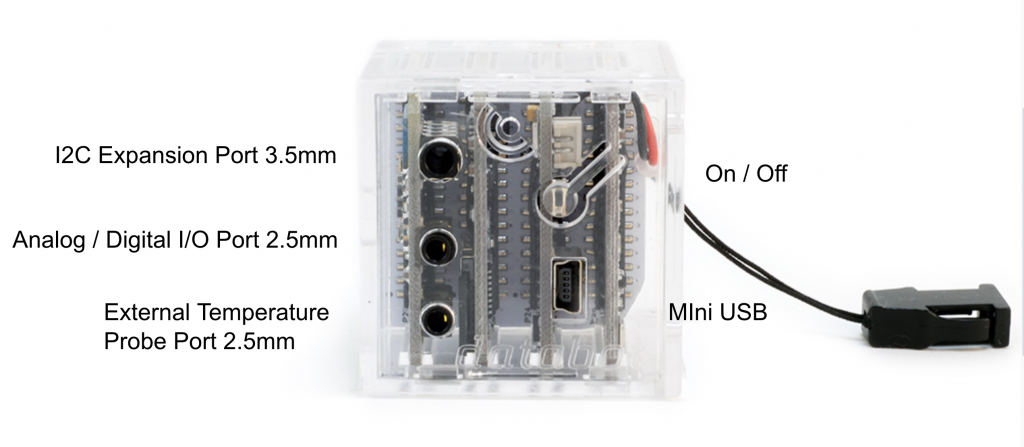 the databot robot and its sensors