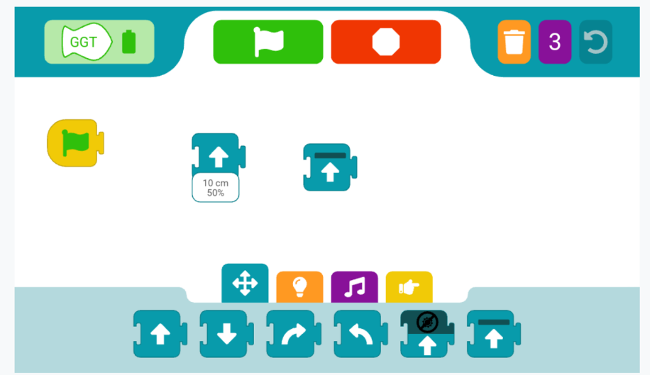 Finch 2.0 coding interface Finch 2.0 coding interface