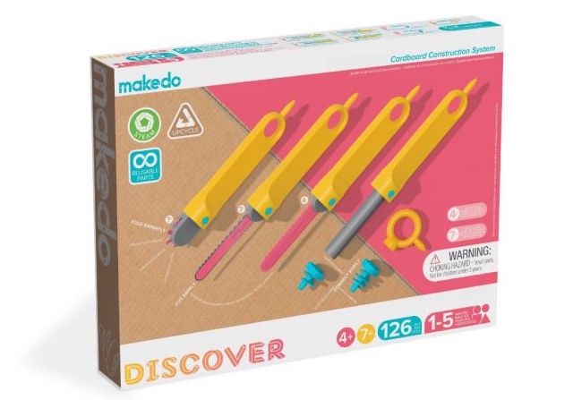 the MakeDo STEAM education kit