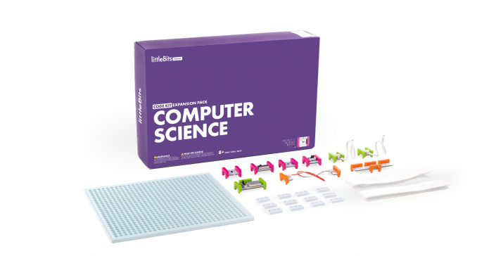 littlebits computer science expansion pack for the code kit