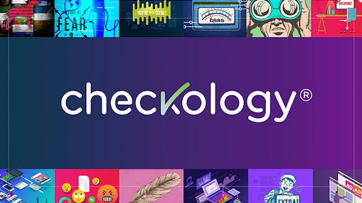 purple checkology logo