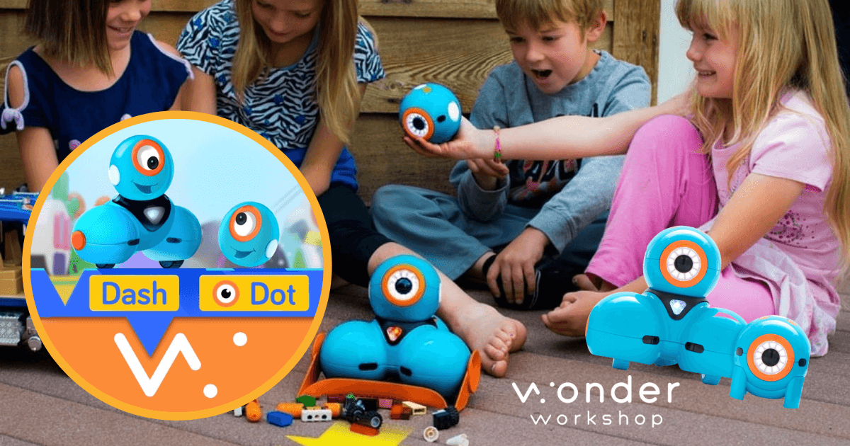 Wonder Workshop  Dash, Dot & Cue Coding Robot Toys For Kids