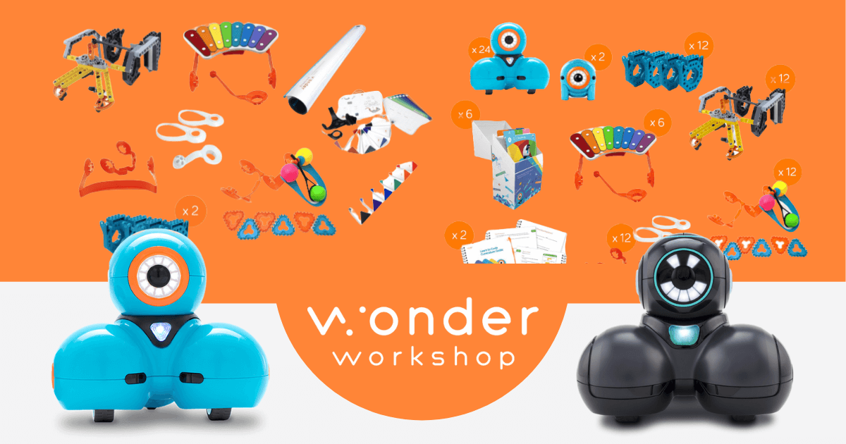 WONDER WORKSHOP DASH DOT Robot Wonder Coding Xylophone Wonder Pack Start  Set