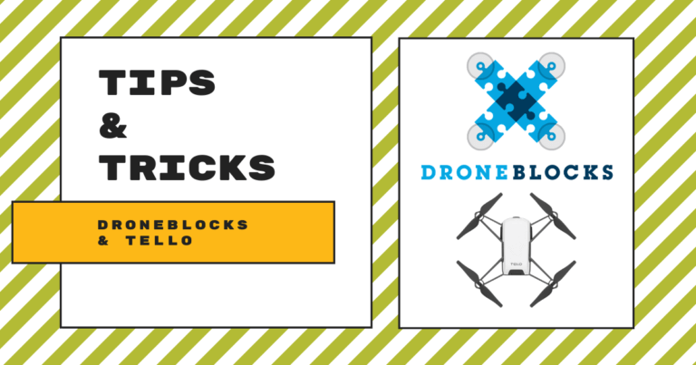 tips for using the droneblocks simulator with the tello edu drone