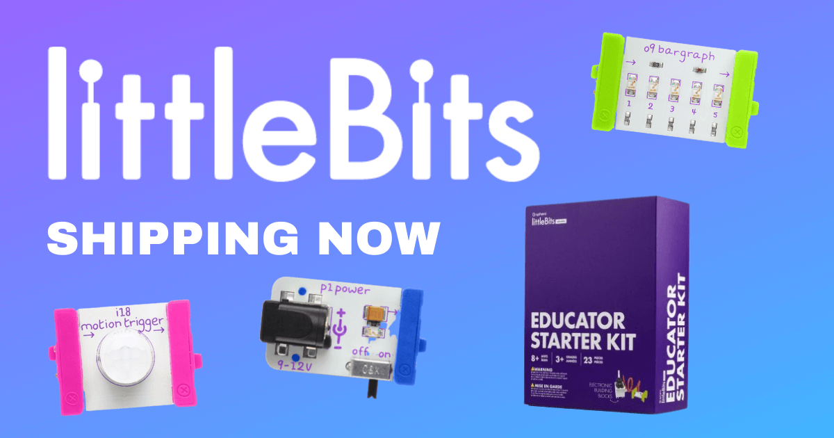 littleBits Educator Starter Kit: A Simple Introduction to STEAM