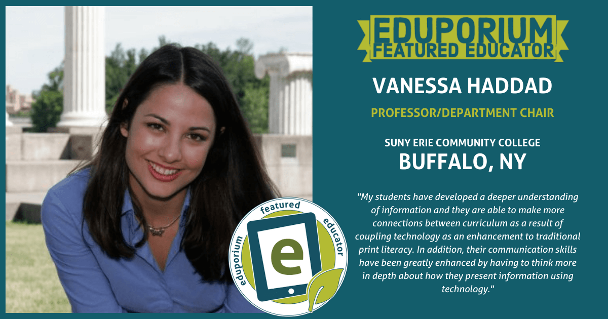 Eduporium Featured Educator: Vanessa Haddad