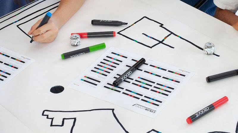 Ozobot Evo and Bit washable markers Code Makers