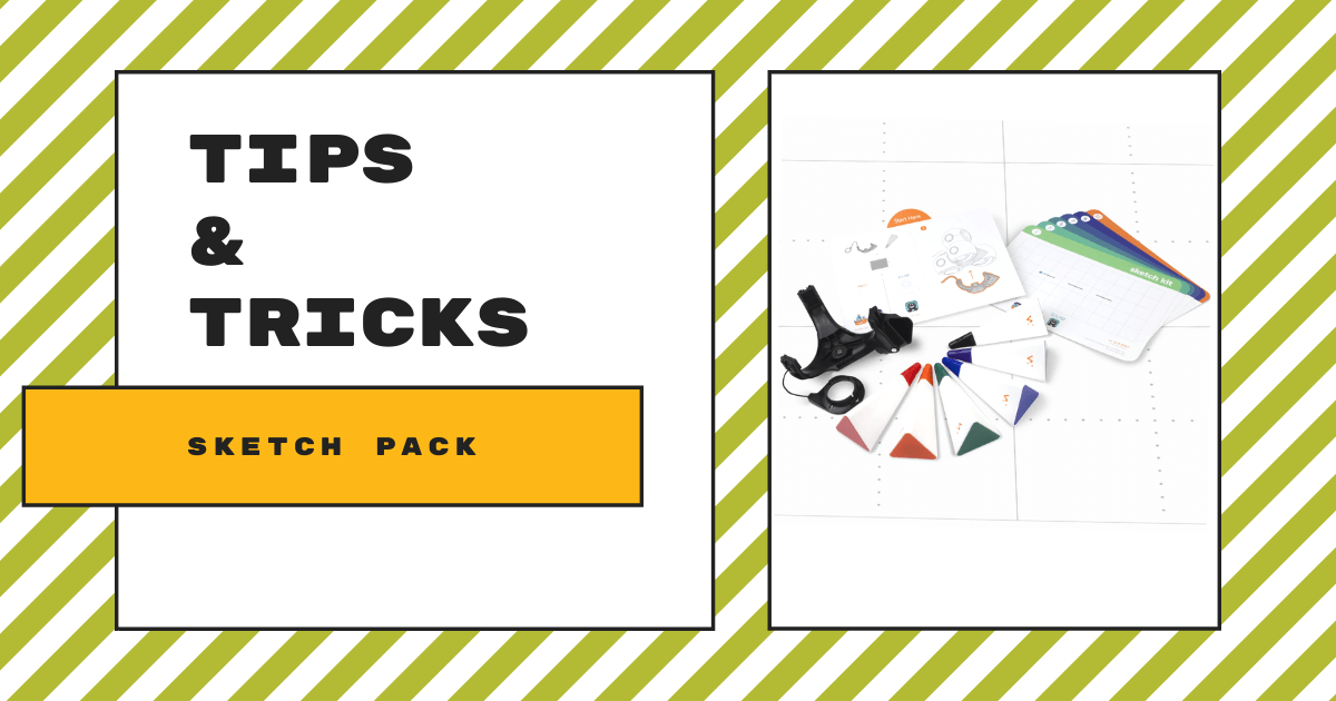 Tips & Tricks  Wonder Workshop Sketch Pack Accessories