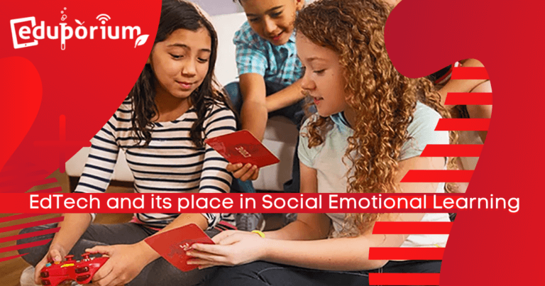 students communicating and practicing social emotional learning