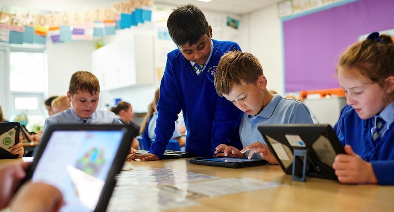 kids coding in school for experience