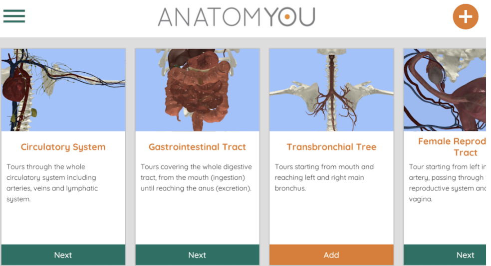 anatomyou vr app for a google expeditions alternative