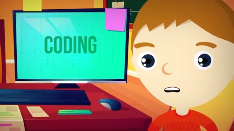 coding for kids on a computer