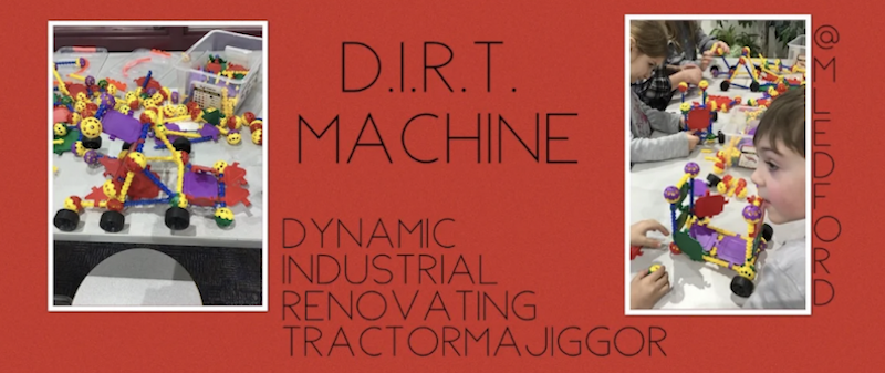 eduporium featured educator mary ledford and her students created a DIRT machine project for a poetry class