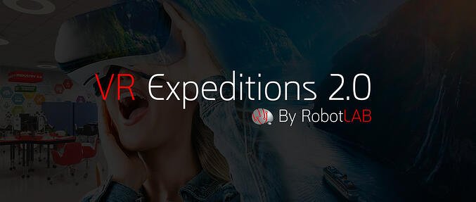 the vr expeditions 2.0 logo