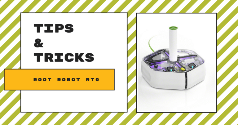 tips for using the root rt0 from irobot education