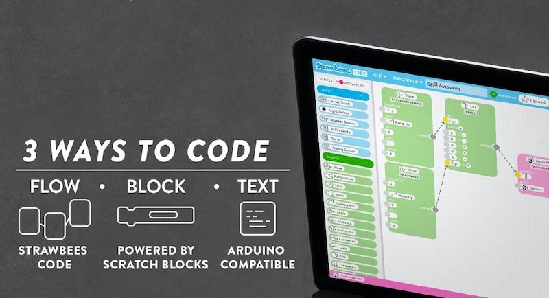 strawbees coding in scratch