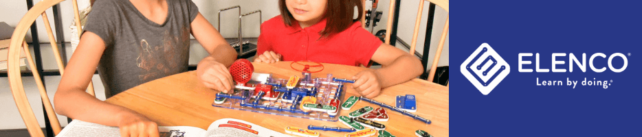 students using Snap Circuits in STEM and makerspace classrooms