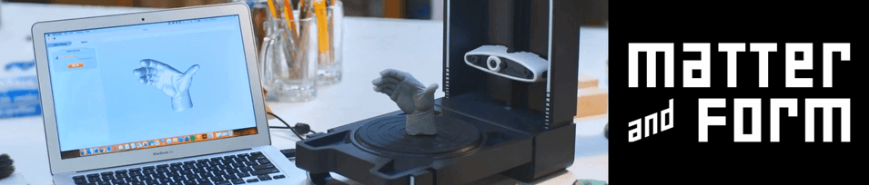 matter and form 3D scanner for makerspace