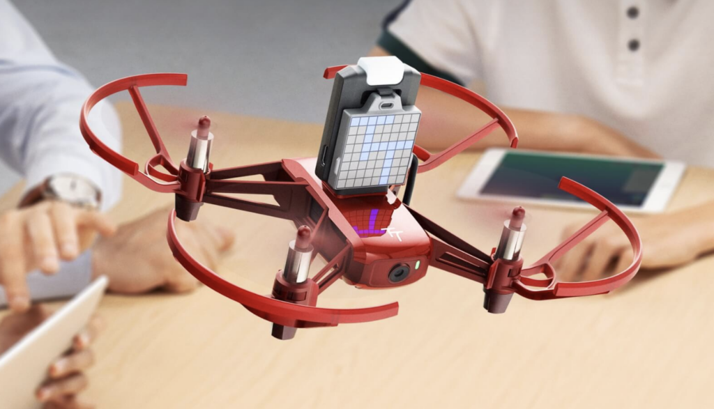 coding with the DJI RoboMaster TT drones in education