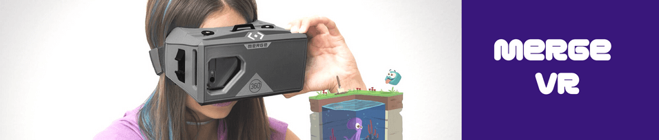 teaching with the MERGE VR and AR app in the classroom