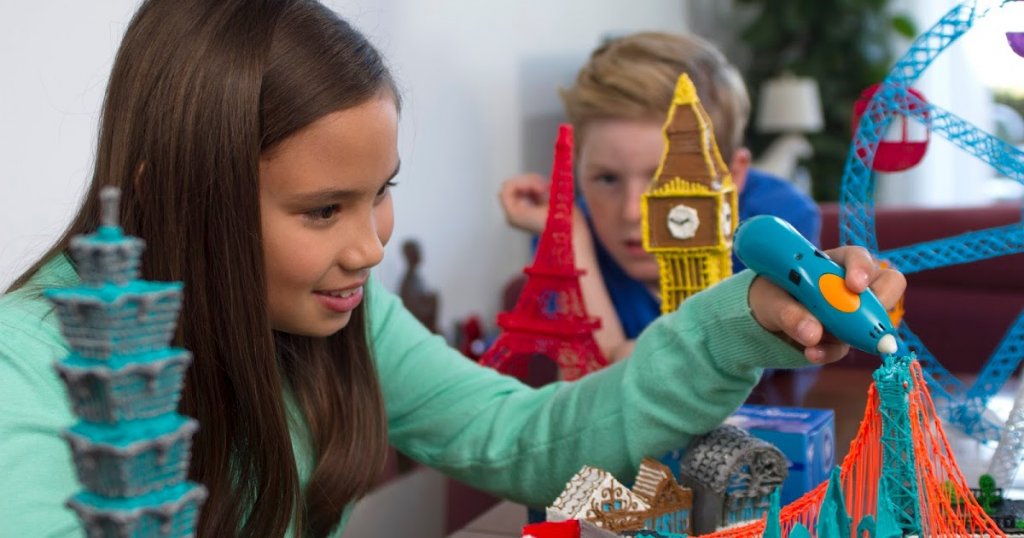 a tech grant helps early learners try the 3Doodler start in kindergarten