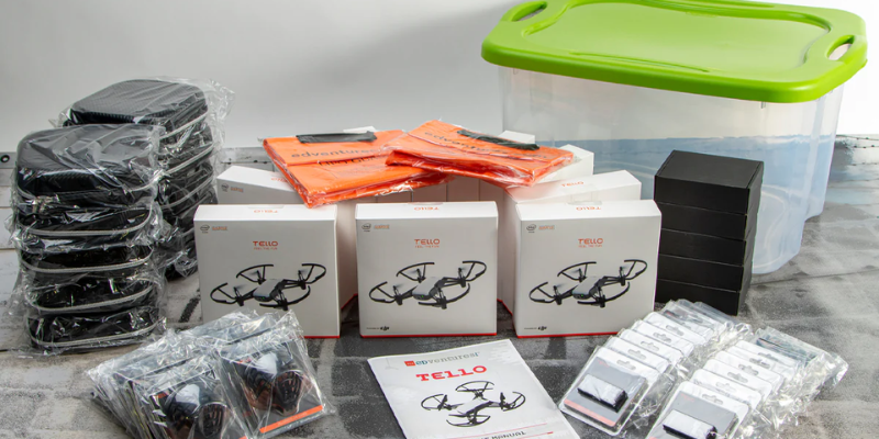 the coding with drones kit