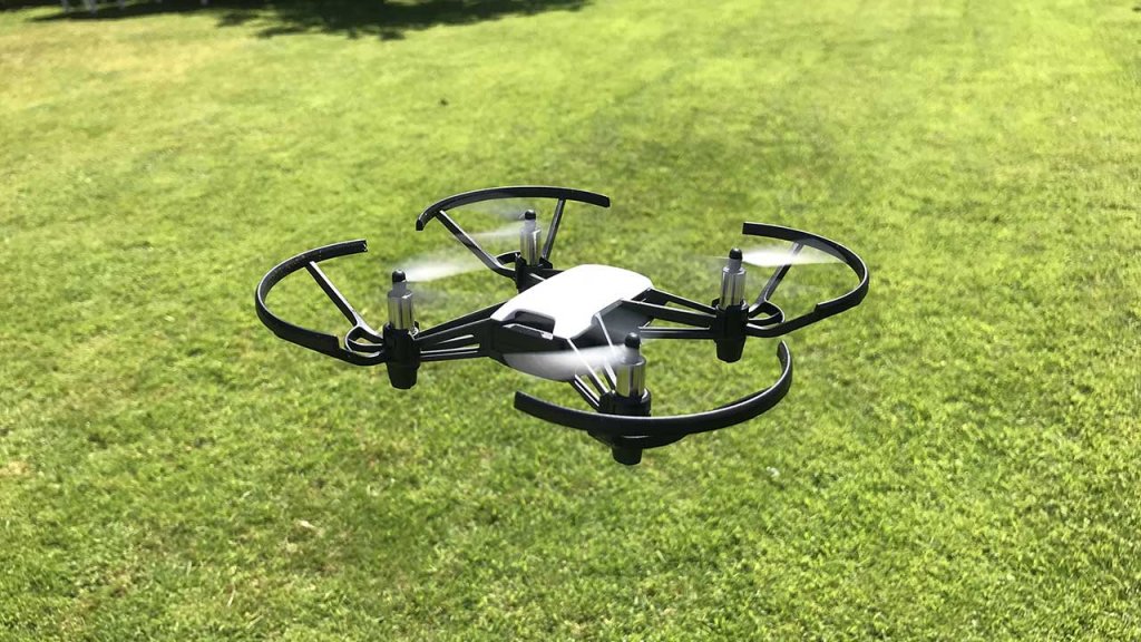 using Tello drone in Ready, Set, Drone! summer camp set