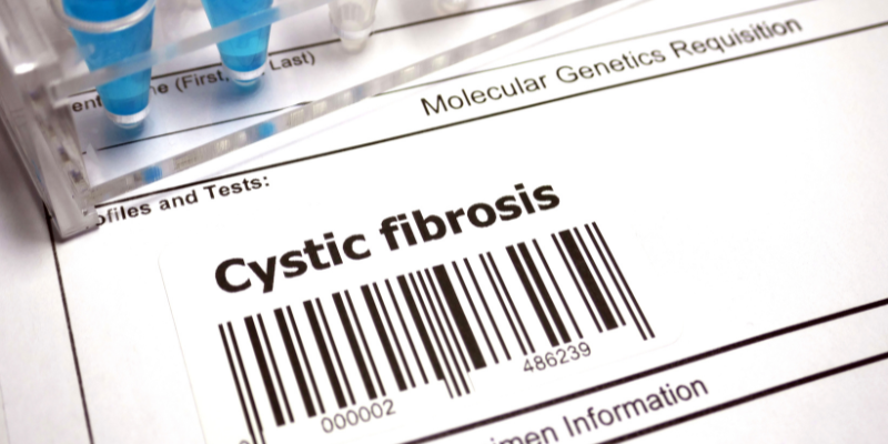 a label used to denote a sample of cystic fibrosis