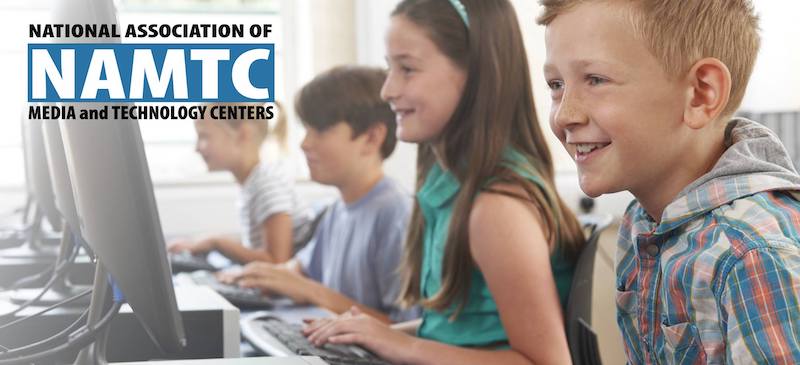 students using computers for STEM learning