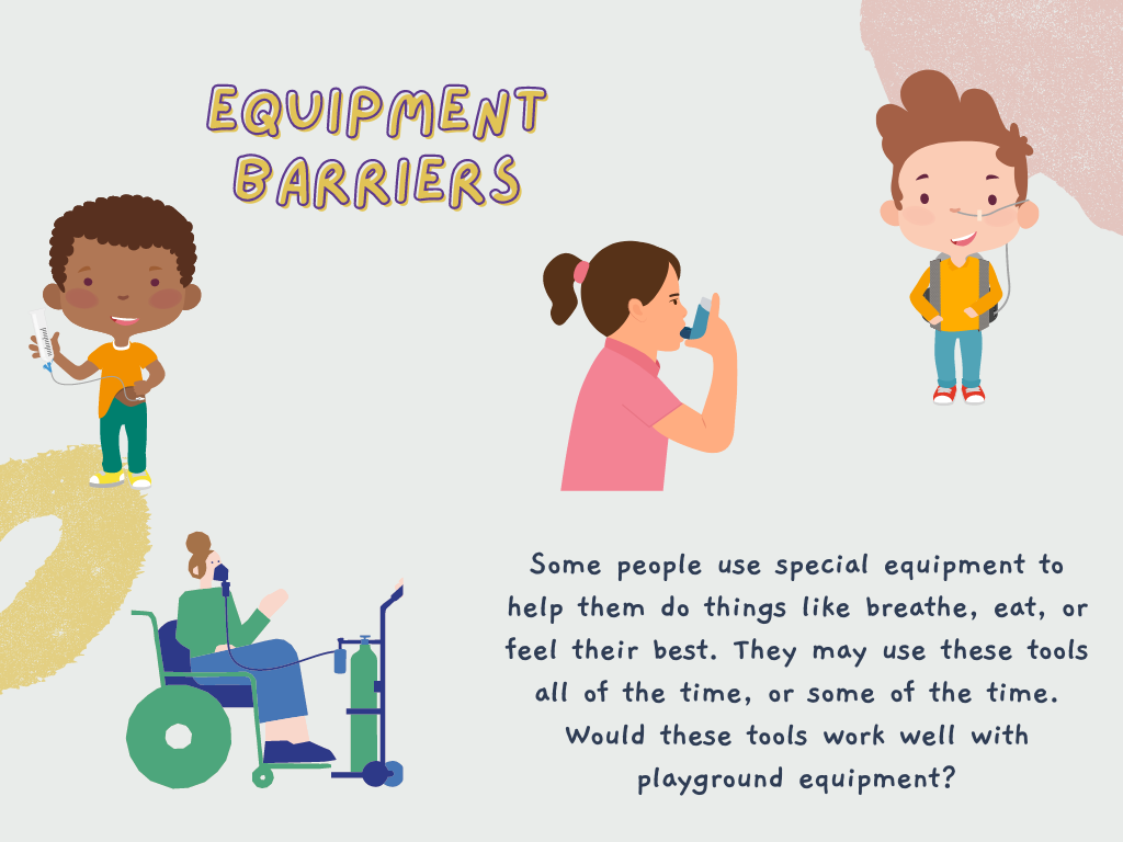 Inclusive education about barriers to accessible play