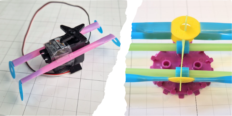 Ways to attach Strawbees and Hummingbird Bit